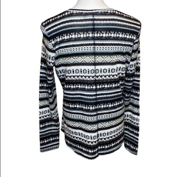 Kavu printed lightweight long sleeve knit sweater size L - Picture 14 of 16